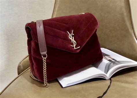 bordeaux Yves Saint Laurent Clutch bags for Women